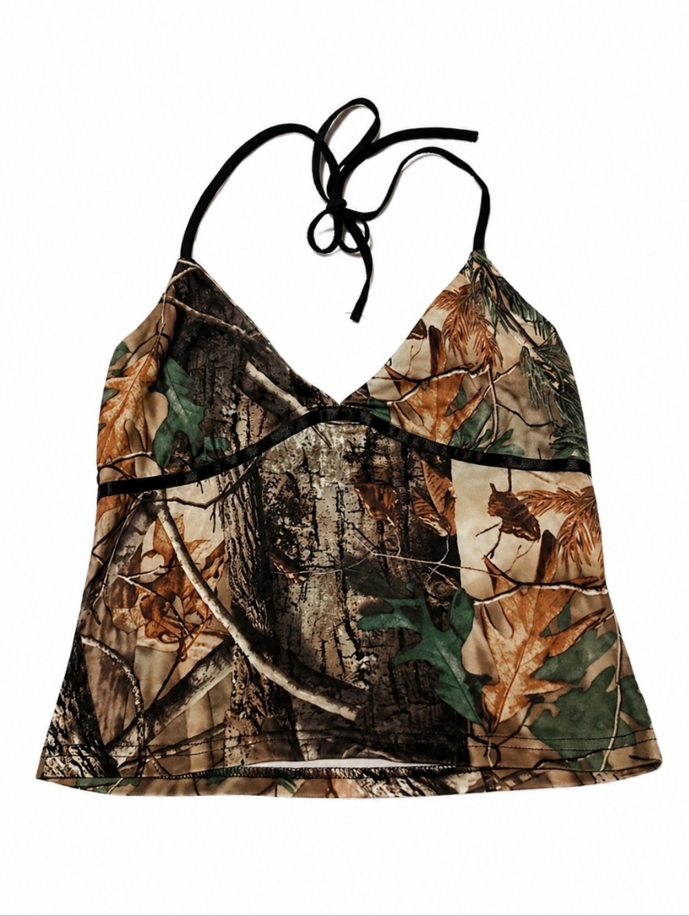SHEIN Women's Camouflage Halter Camisole Size Large